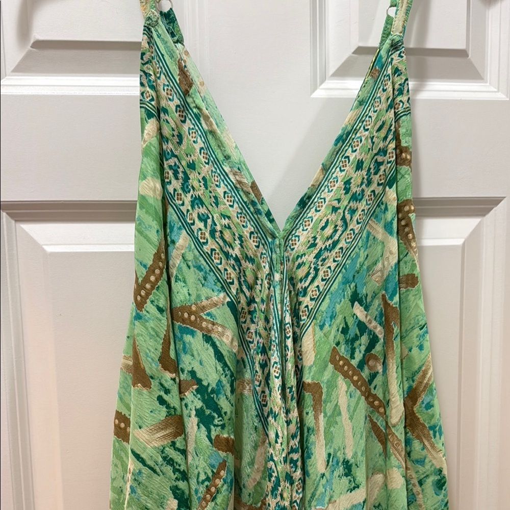 ANANTA by ADVANCE ANKLE LENGTH DRESS 👗 HANDMADE IN INDIA NWT sz OSFM